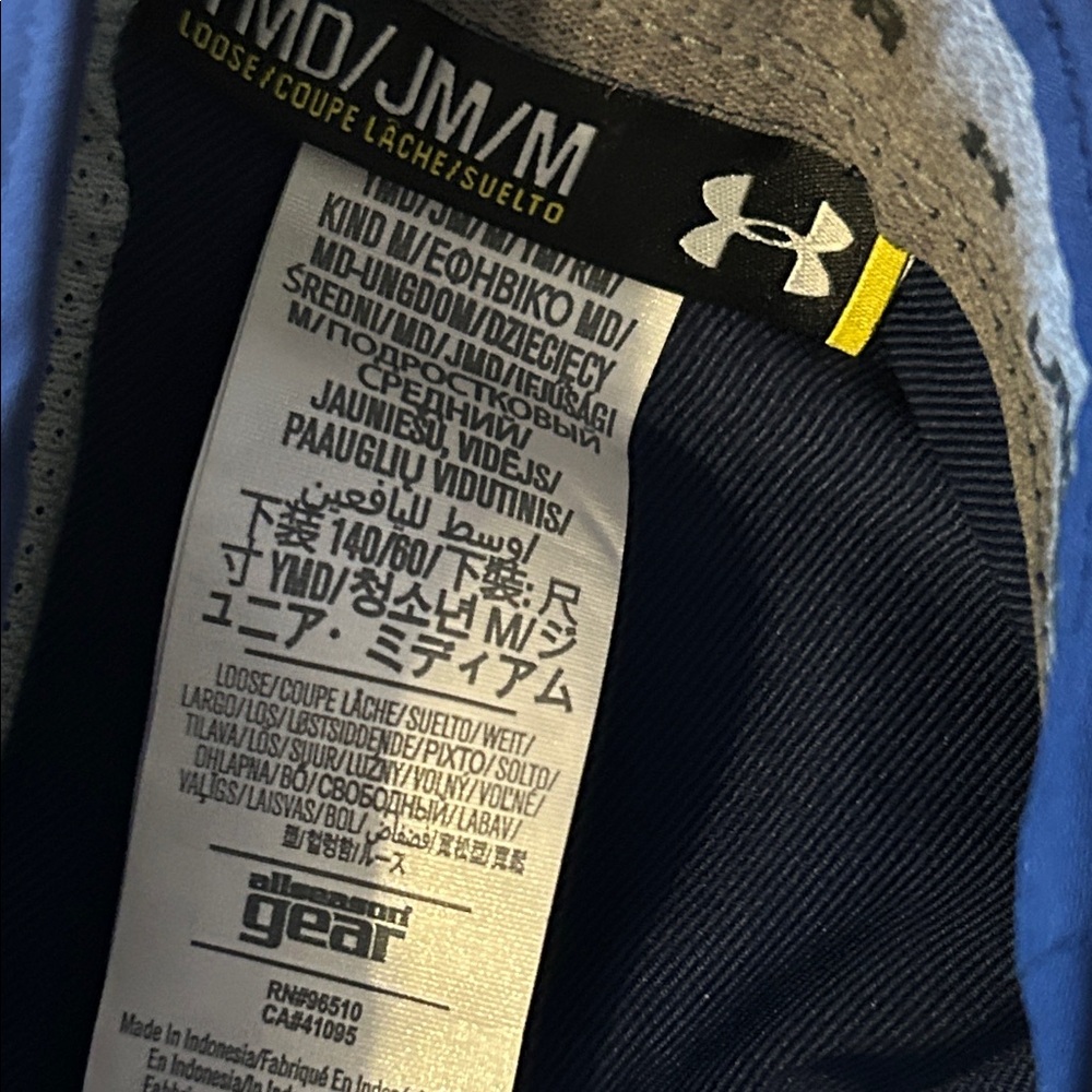 Under Armour Matchplay Navy Blue Pants - Picture 4 of 9